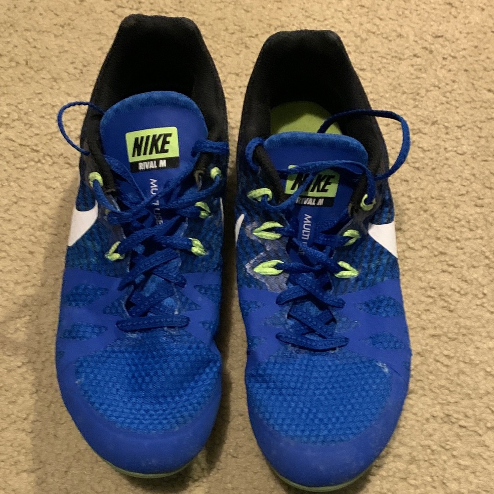 Nike Rival M Blue and Black Running Shoes